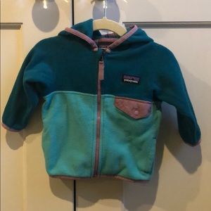 Patagonia infant Micro D Snap-T Fleece. Size 3-6.